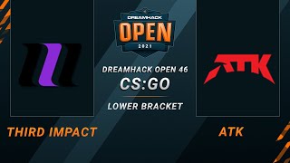 CS:GO - ATK vs. Third Impact [Inferno] Map 1 - DreamHack Open 46 Closed Qualifier - NA