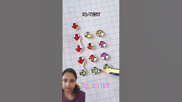Arrow IQ test #iqtest #quran #shortsfeed #art #drawing #colors #line
