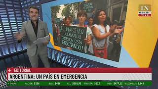 #EDITORIAL Argentina: un país en emergencia