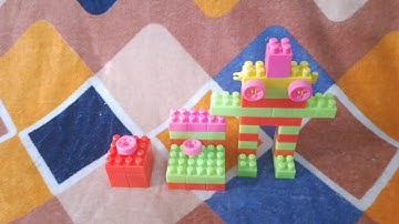 Satisfying With Unboxing Building Blocks Robot Set | Tiny Cute Building Blocks Toys Review