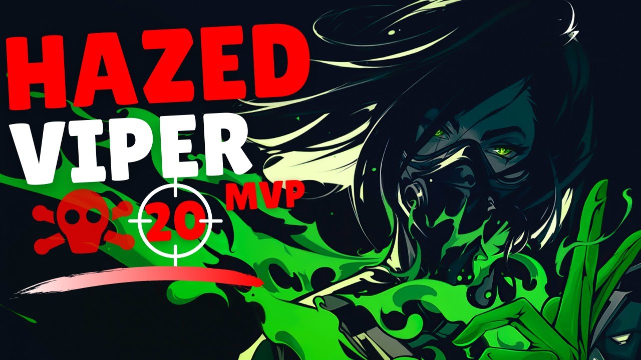 HAZED PLAYS MVP VIPER ON ICEBOX | 20 ELIMS - VALORANT