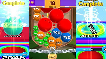 Max Levels  - Laser Bubbles 3D vs ( Epic Moments ) Ball Run 2048 gameplay walkthrough 😎 👌 👍