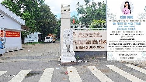  trực tiếp! lễ hỏa táng diễn viên (ngọc trinh) tai Trung tâm bình hưng hòa tphcm.