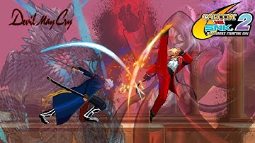 Vergil vs Rugal Bernstein ft. God Rugal l Devil May Cry X The King of Fighters l Capcom X SNK