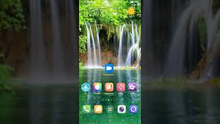 waterfall live wallpaper screenshot 1