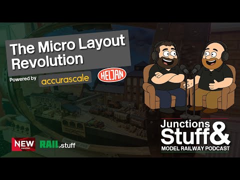 S3 Ep3 Junctions & Stuff The Model Railway Podcast - The Micro Layout Revolution