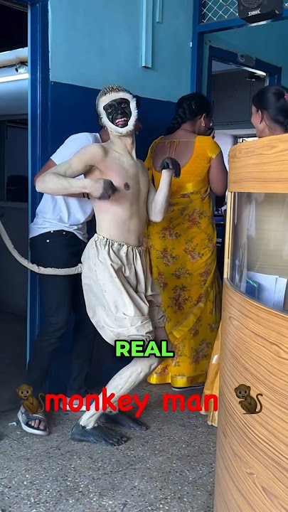 Meet Monkey Man 😨