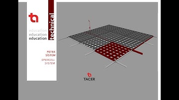 Opencell Suspended Ceiling System / Metal / TACER