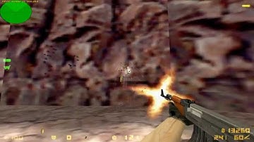 [Tutorial] CS 1.6 AK47 and M4A1 less recoil trick (HD)