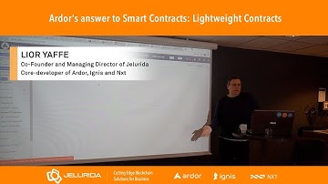 Ardor‘s answer to Smart Contracts: Lightweight Contracts — Norway Hackathon Series
