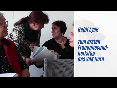 Kurz am Haken: Heidi Lyck zum Frauengesundheitstag des VdK Nord