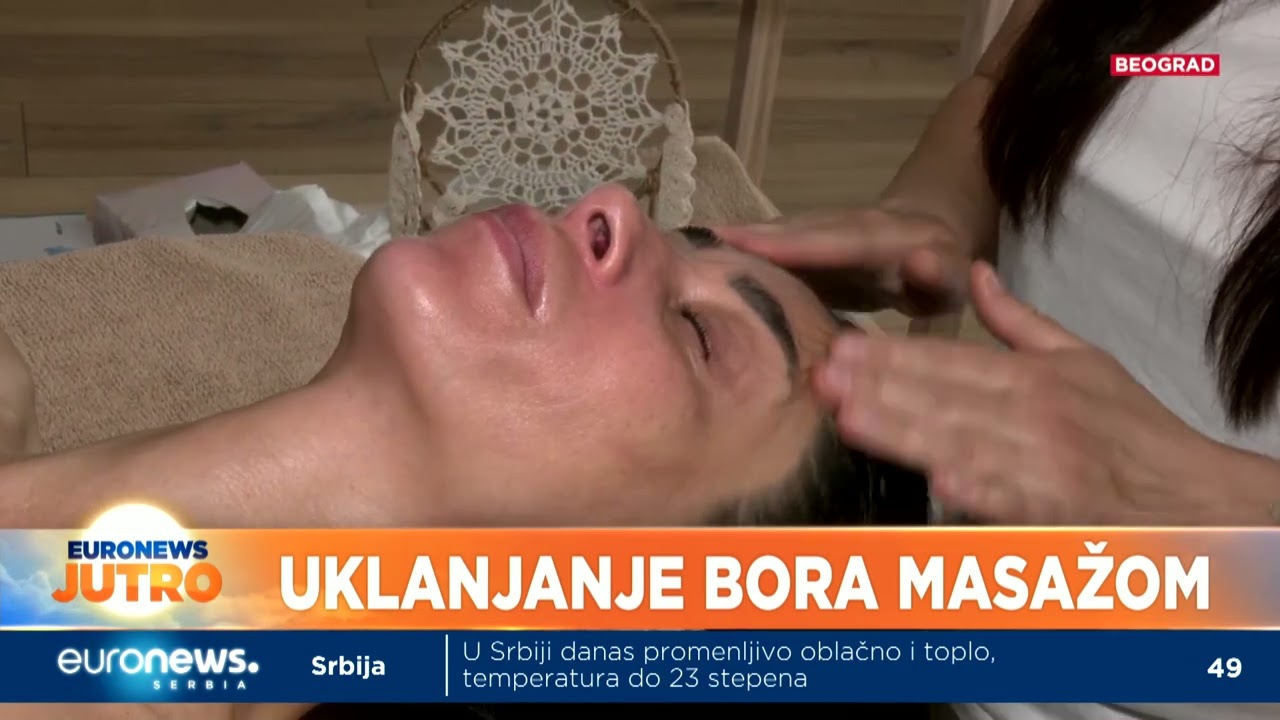 Masaža lica koja briše bore