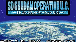 WonderSwan Color Longplay [007] SD Gundam - Operation U.C