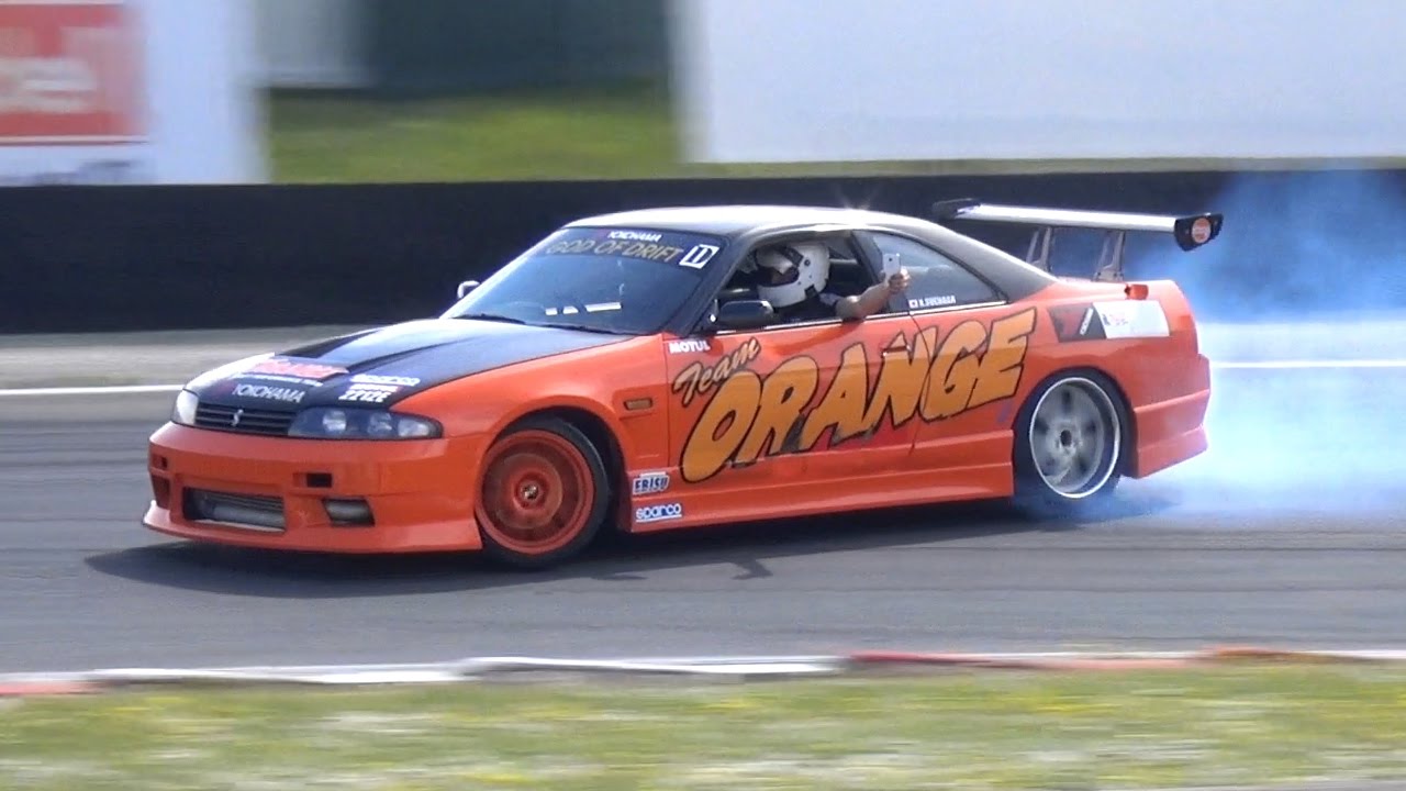 Team Orange Nissan Skyline R33 Gts T Drift Car Rb25det External Wastegate Sound Youtube Team Orange Nissan Skyline R33 Gts T Drift Car Rb25det External Wastegate Sound Youtube