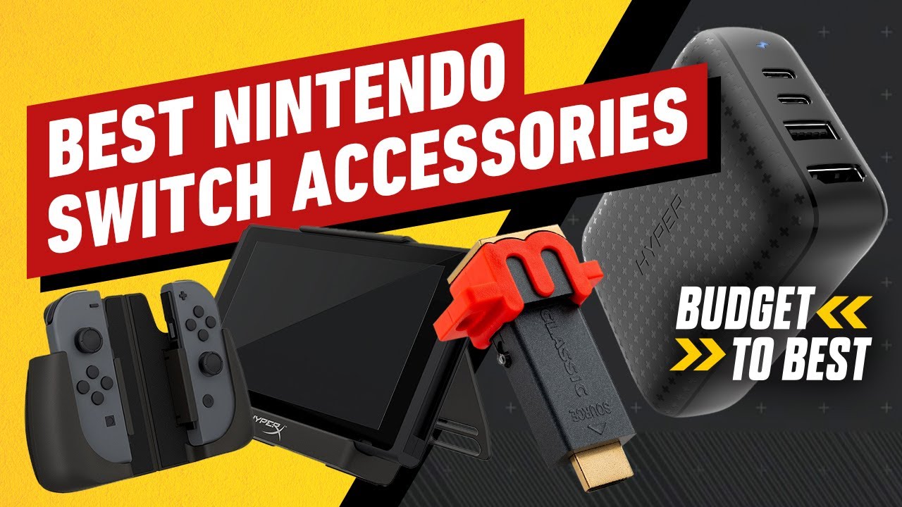 The Best Nintendo Switch Accessories - Budget to Best