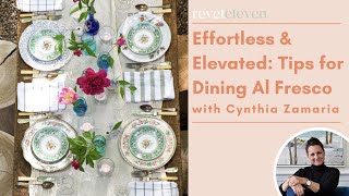 Effortless & Elevated: Tips for Dining Al Fresco