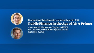 2025, Economics of Transformative AI Workshop, "Public Finance in the Age of AI: A Primer"