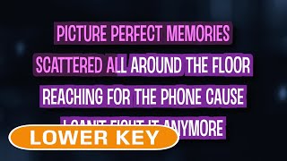 Video thumbnail of "Need You Now (Karaoke Lower Key) - Lady Antebellum"