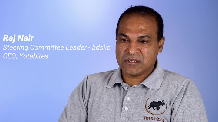 Raj Nair - Benefits of Big Data