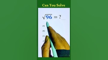 Can you simplify this nice square root math question #shorts #maths #mathematics