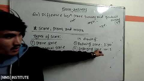 Scale and its types used in surveying full explain by khem raj sir #surveying  🤗