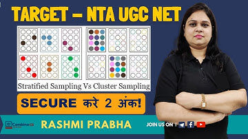 Research Aptitude | Difference between Stratified, Cluster, Quota Sampling