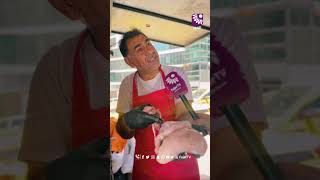 "علمت 5 ولاد بالجامعة من شغلي عالبسطة" .. "موسى حياتي" يبيع المشاوي في شوارع مدينة نابلس منذ 25 عام