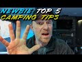 Top 5 RV Camping Tips