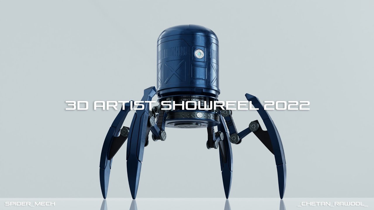 crnt 2022 3D Artist Showreel 2022 _ Hard Surface Artist