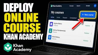 How to deploy an Online Course with Khan Academy - Complete Guide