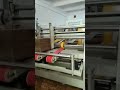 Automatic corrugated box folder stitching natraj corrugating machinery co2