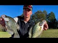 Techniques to catch crappie in hardtoreach places under docks