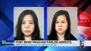 Fort Bend massage parlor arrests