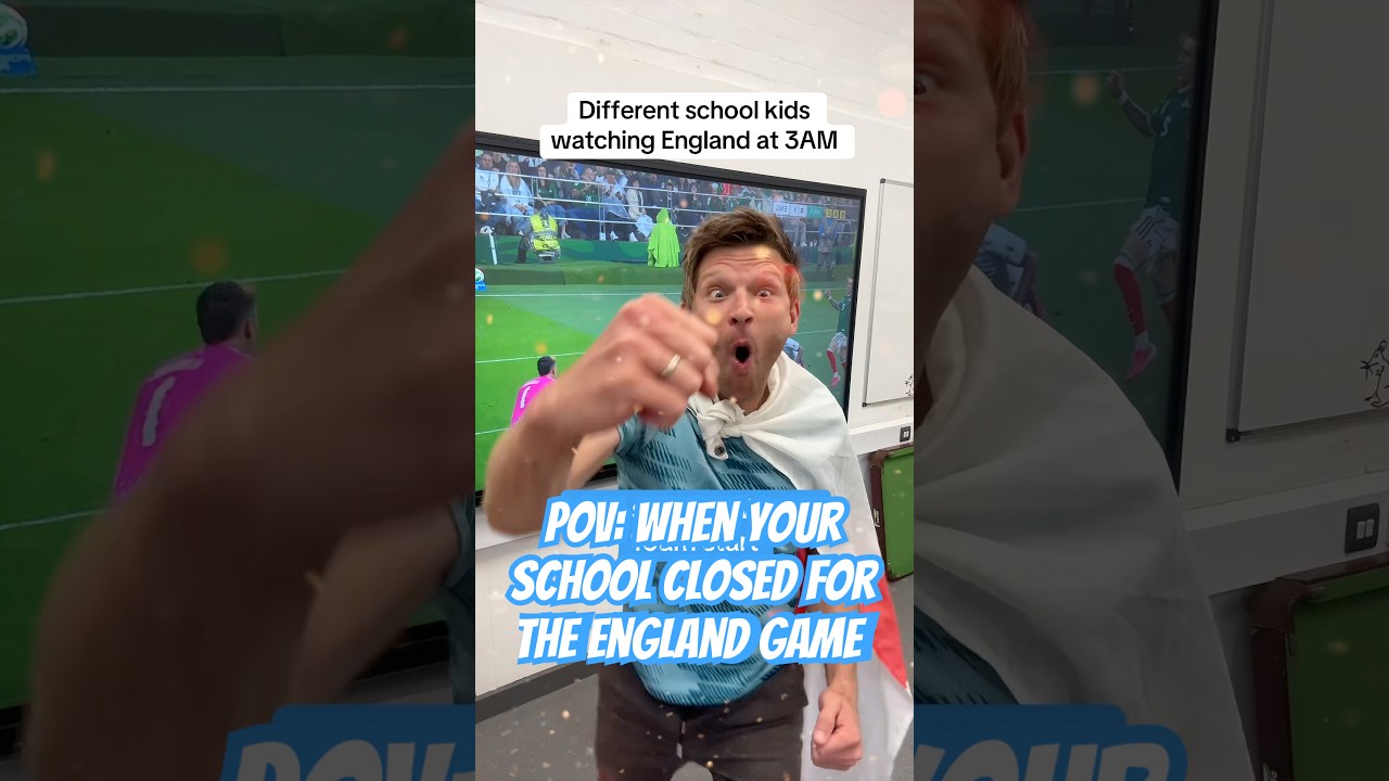 Were you 10am start, training day, or straight in for 8:30? 😂👇#worldcup #england #mexico #school