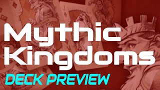 Mythic Kingdoms Playing Cards | fantastic fantasy flavor @riffleshuffleandroll