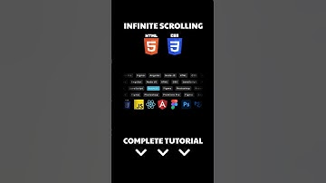 Infinite Horizontal Scroll Animation | Infinite Scrolling Animation CSS Only #infinite #htmlcss