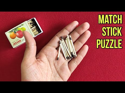 Toughest Matchstick Puzzle Solved in just 2 Sec 😱