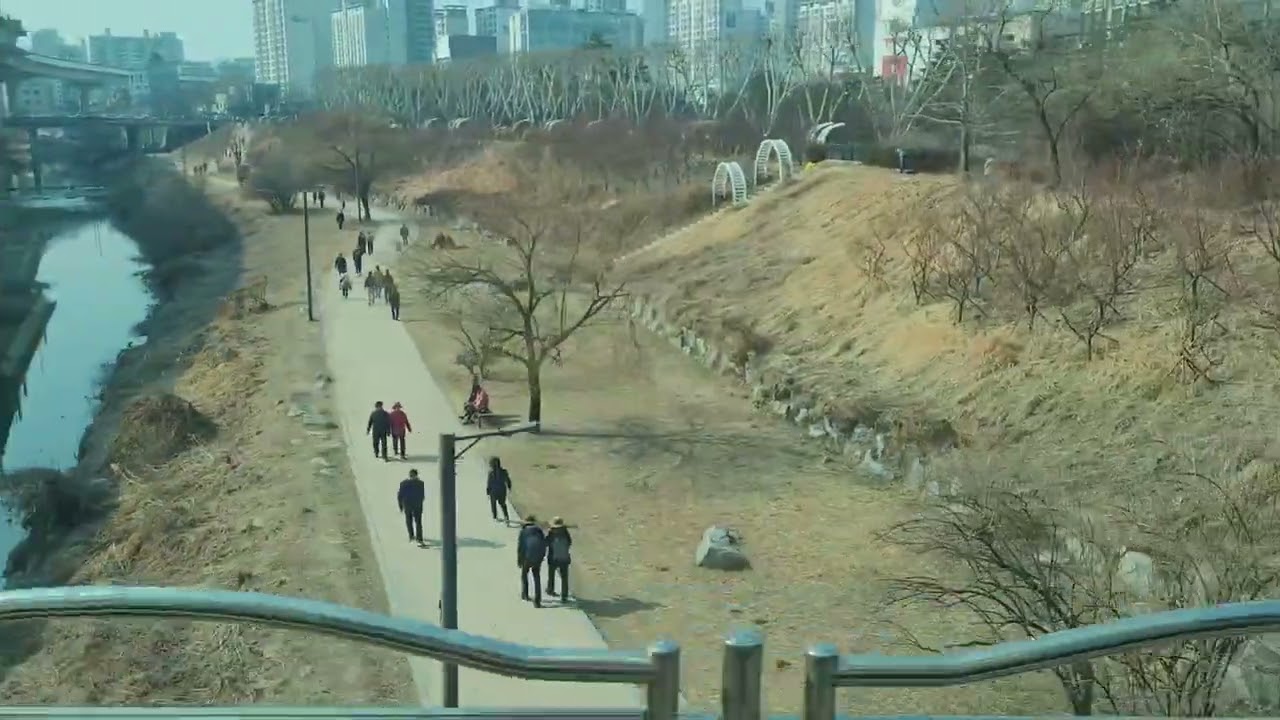 수도권 전철 수인분당선 왕십리-청량리 주행영상