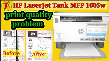 hp laserjet tank 1005w printer black line problem solution || Durm part Dissemble and Assemble