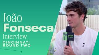 Joao Fonseca shares that tennis is expanding in Brazil 🥹 🇧🇷 | 2026 Cincinnati screenshot 4