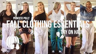 Fall clothing staples you need in your wardrobe | ft. Princess Polly