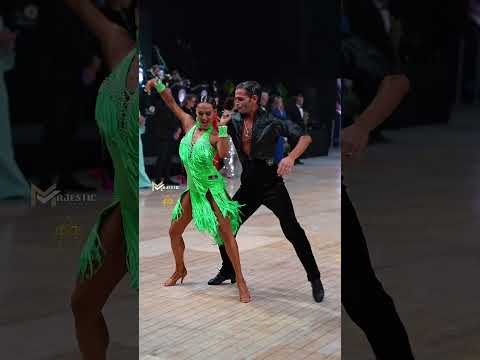 Nino Langella & Andra Vaidilaite , ChaCha- " The Majestic Tournament " #dance #dancer #latindance