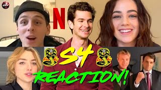 Cobra Kai Cast Surprise Wishes Andrew Garfield And It's Worth