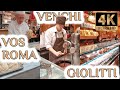 Rome Food Tour Italy (Vos Roma, Venchi, Giolitti) 4K