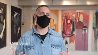 Miha Sarani Formal Life of Color at Shift Gallery