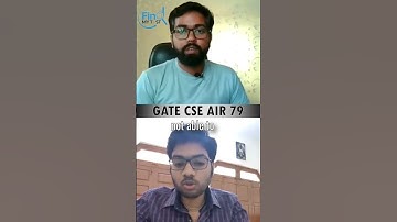 GATE Topper On Why He Decided To Attempt GATE #gate #computerscience #iit #topper