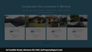 4a Franklin Street, Mentone VIC 3194 | AuPropertyReport.Com