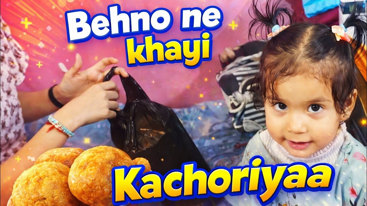 Behno ki kachori party🥳 # viral #youtube #video #vlog @SoniMishraVlogs567 