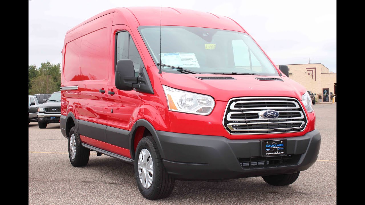 red ford transit