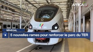 Sénégal : 5 nouvelles rames pour renforcer le parc du Train Express Régional (TER)